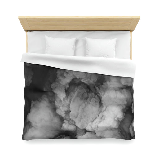 "Faded Gray "Duvet Bed Cover