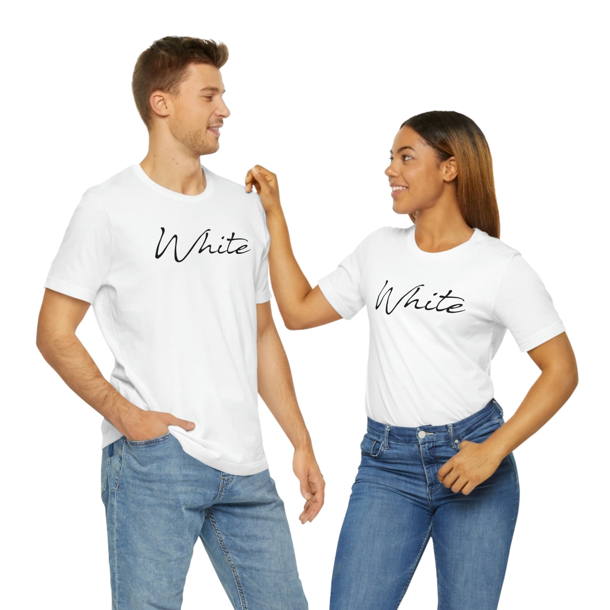 Unisex "White Tee"
