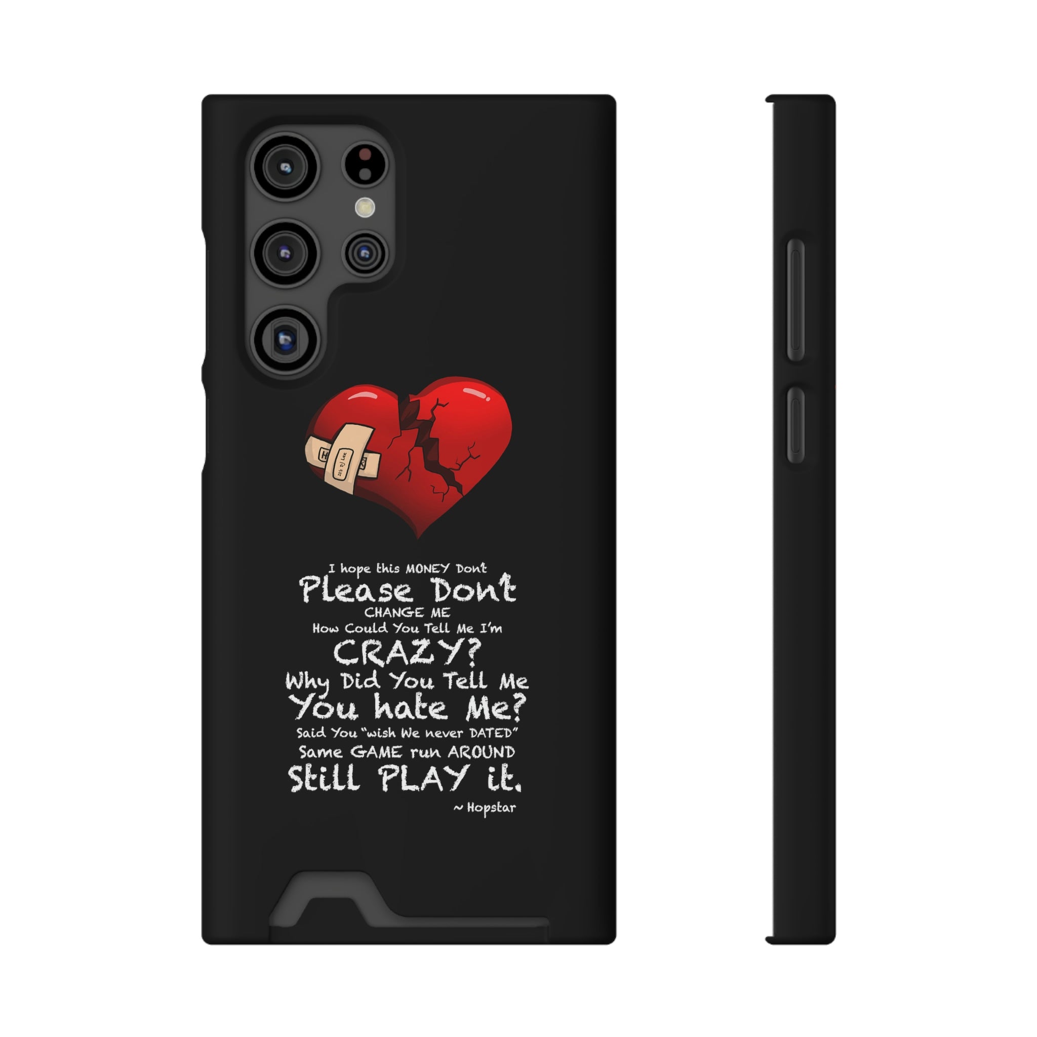 "Hopstar" Phone Case With Card Holder