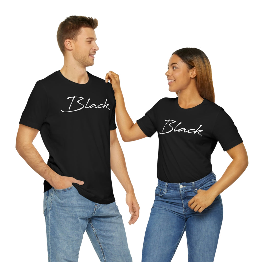 Unisex "Black Tee"