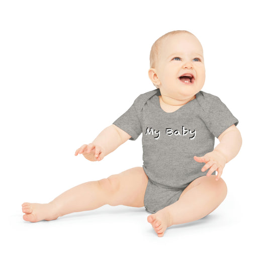 "My Baby" Short Sleeve Bodysuit