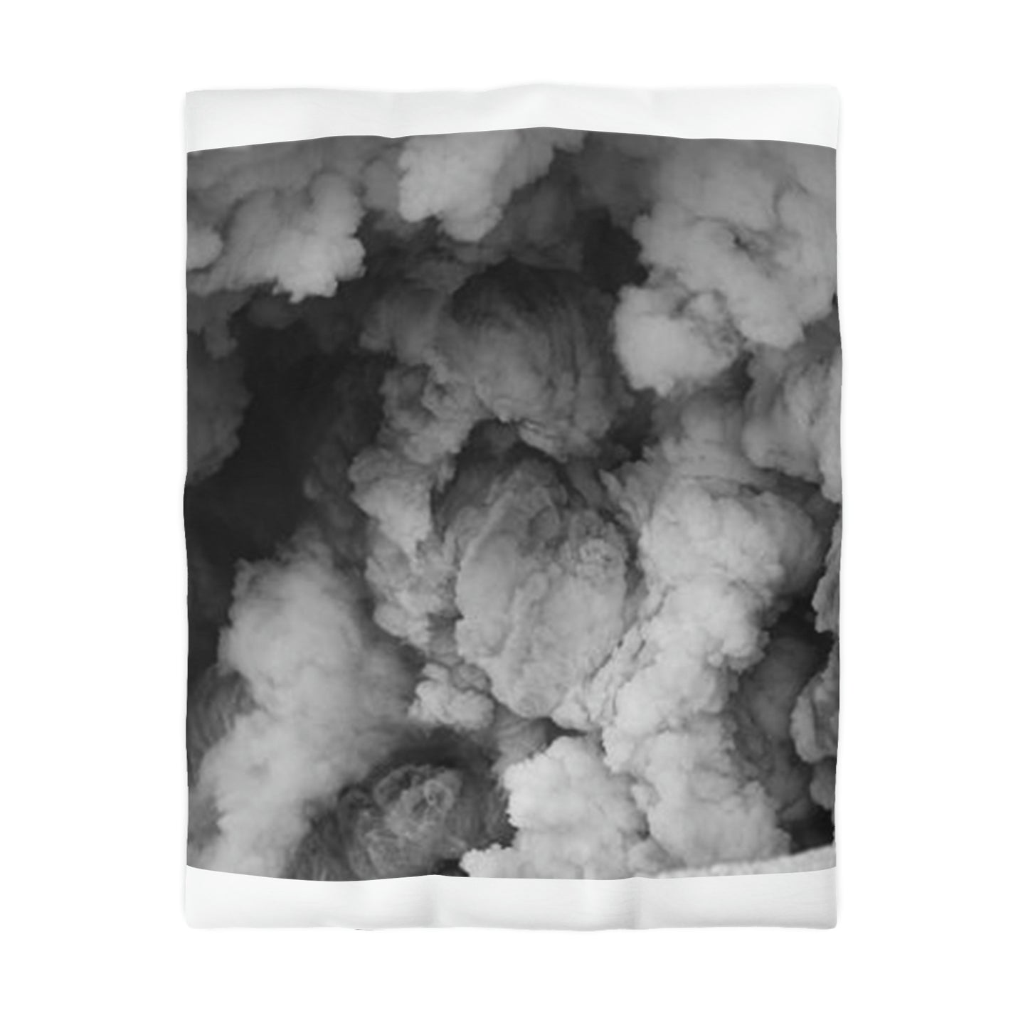 "Faded Gray "Duvet Bed Cover