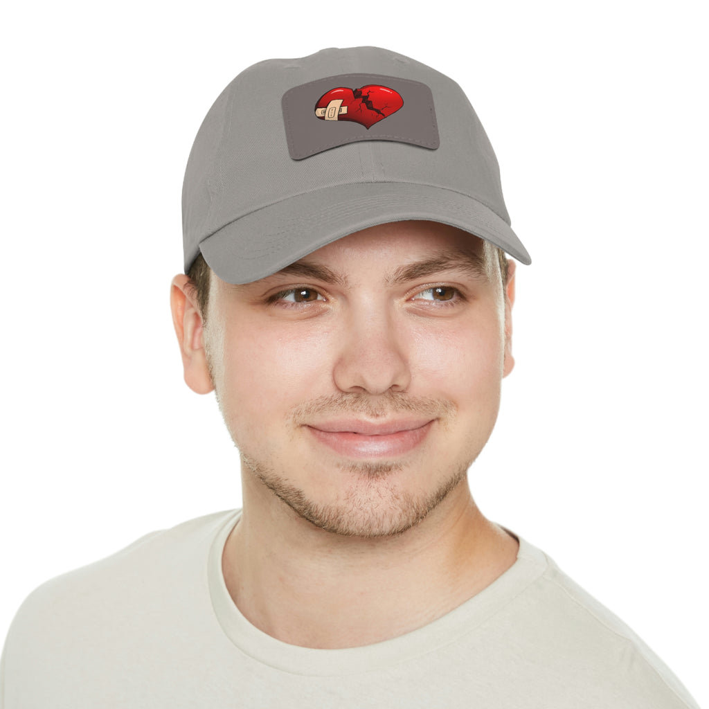 "Hopstar" Dad Hat with Leather Patch