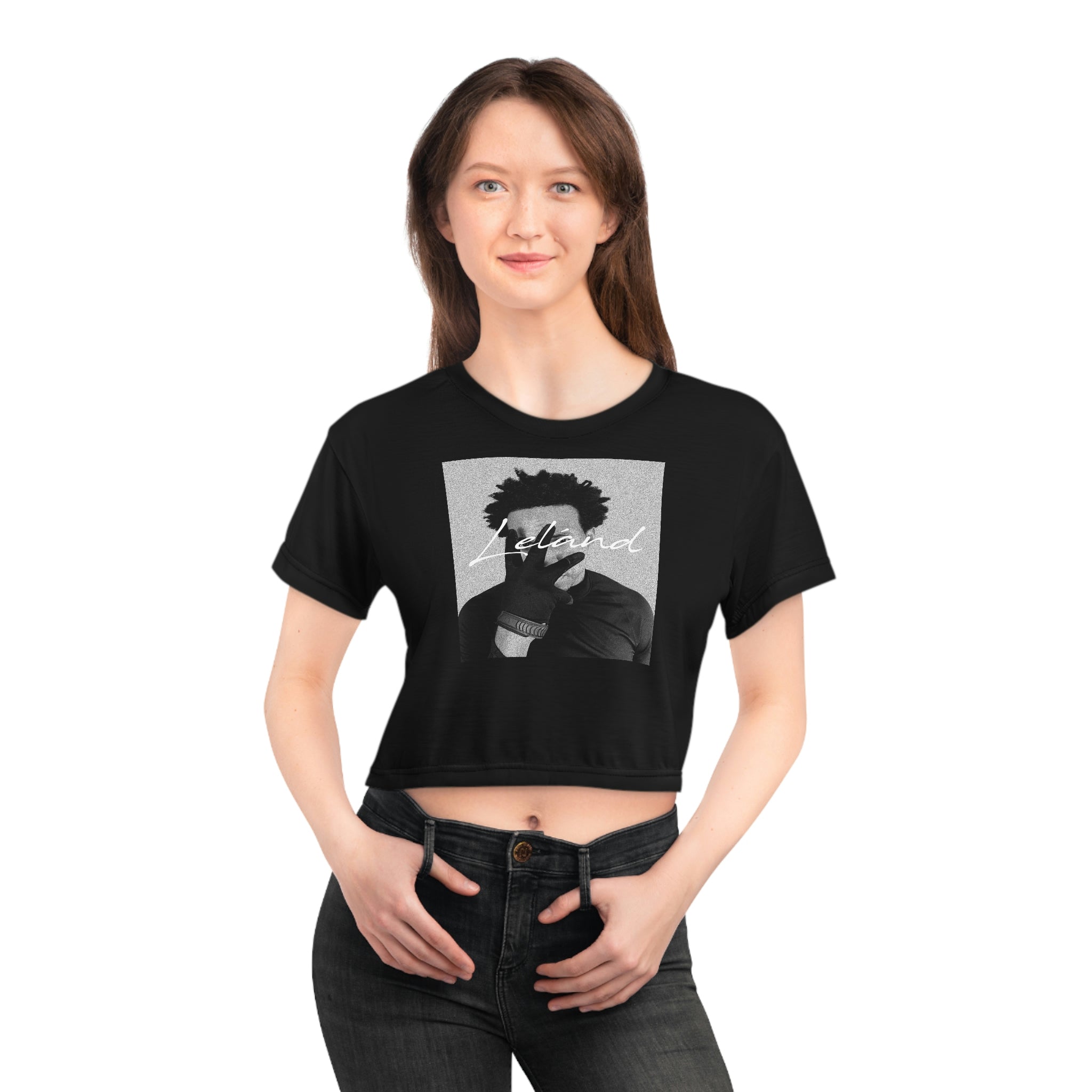 Faded Gray Leland Crop Top