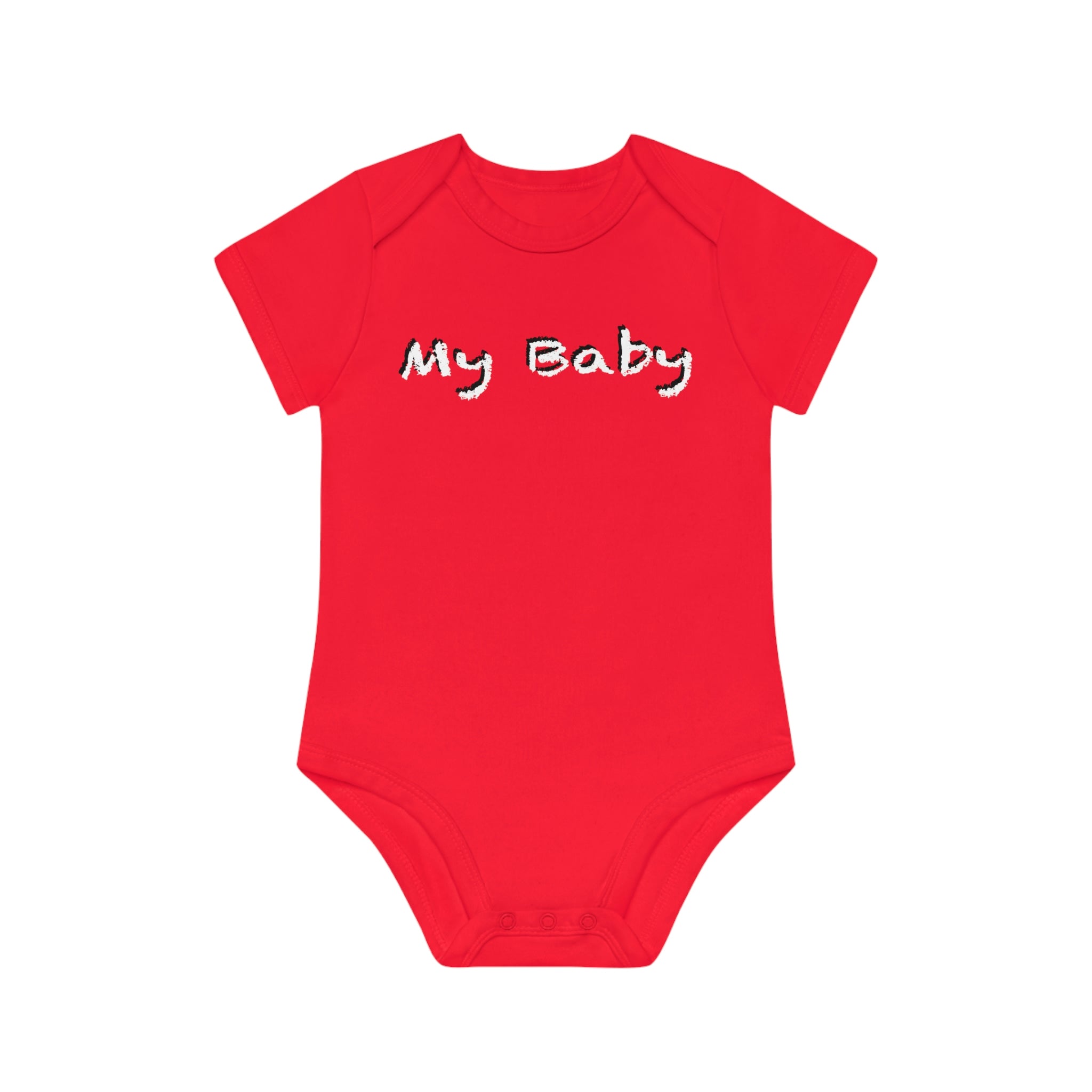 "My Baby" Short Sleeve Bodysuit