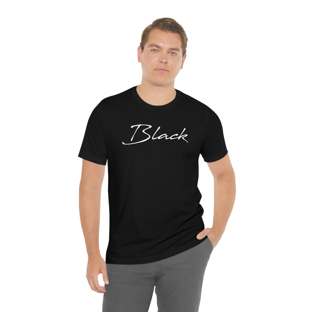 Unisex "Black Tee"