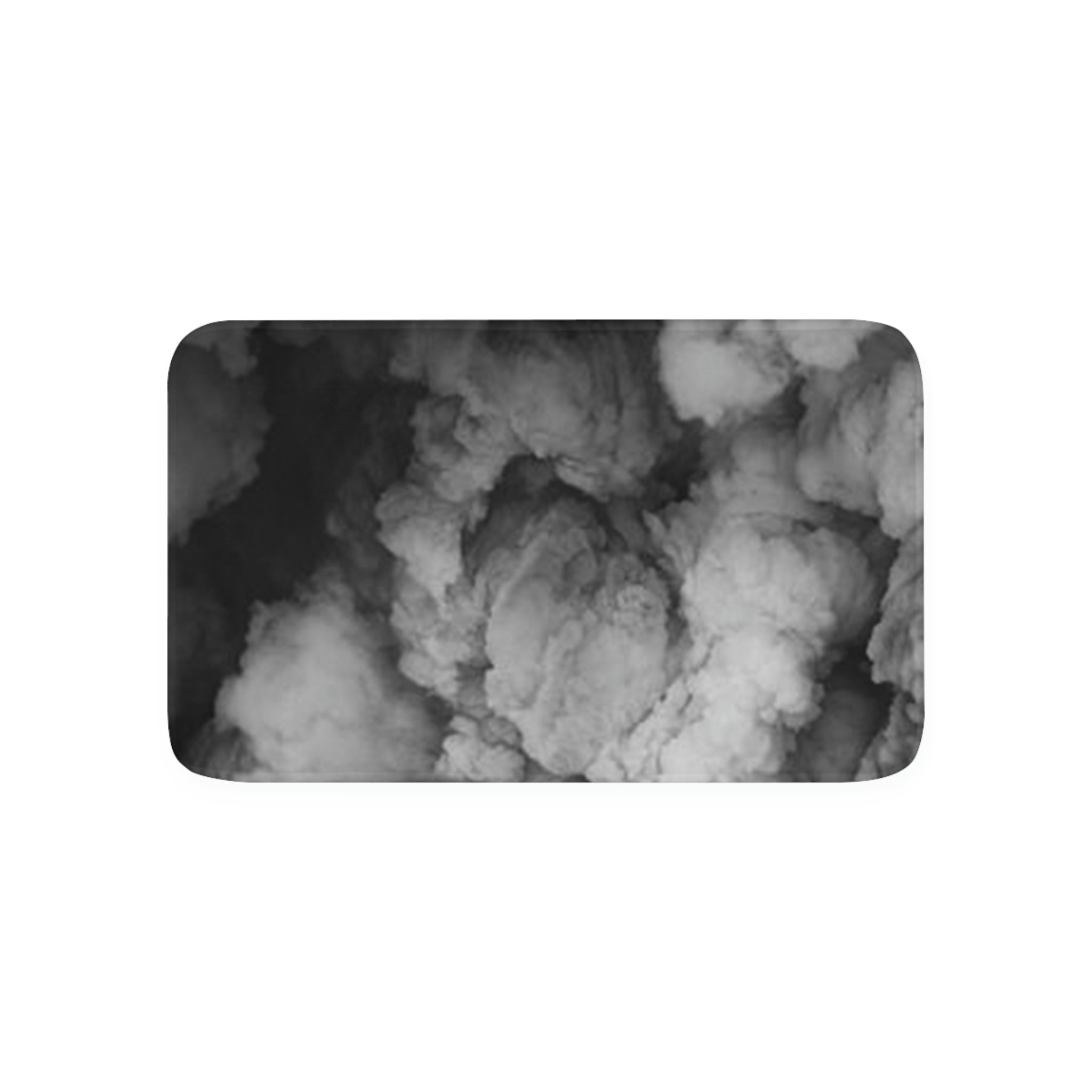 “Faded Gray” Memory Foam Bath Mat