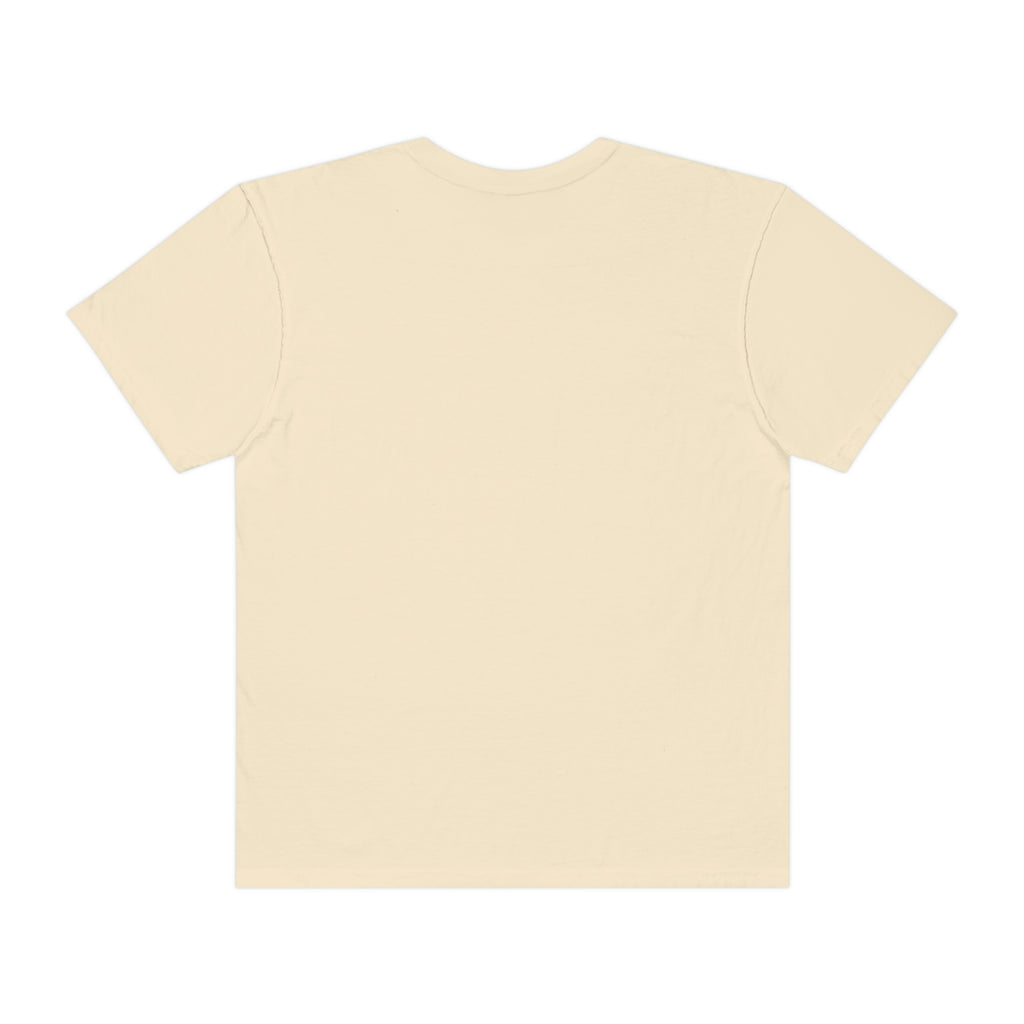 White Unisex Garment-Dyed T-shirt