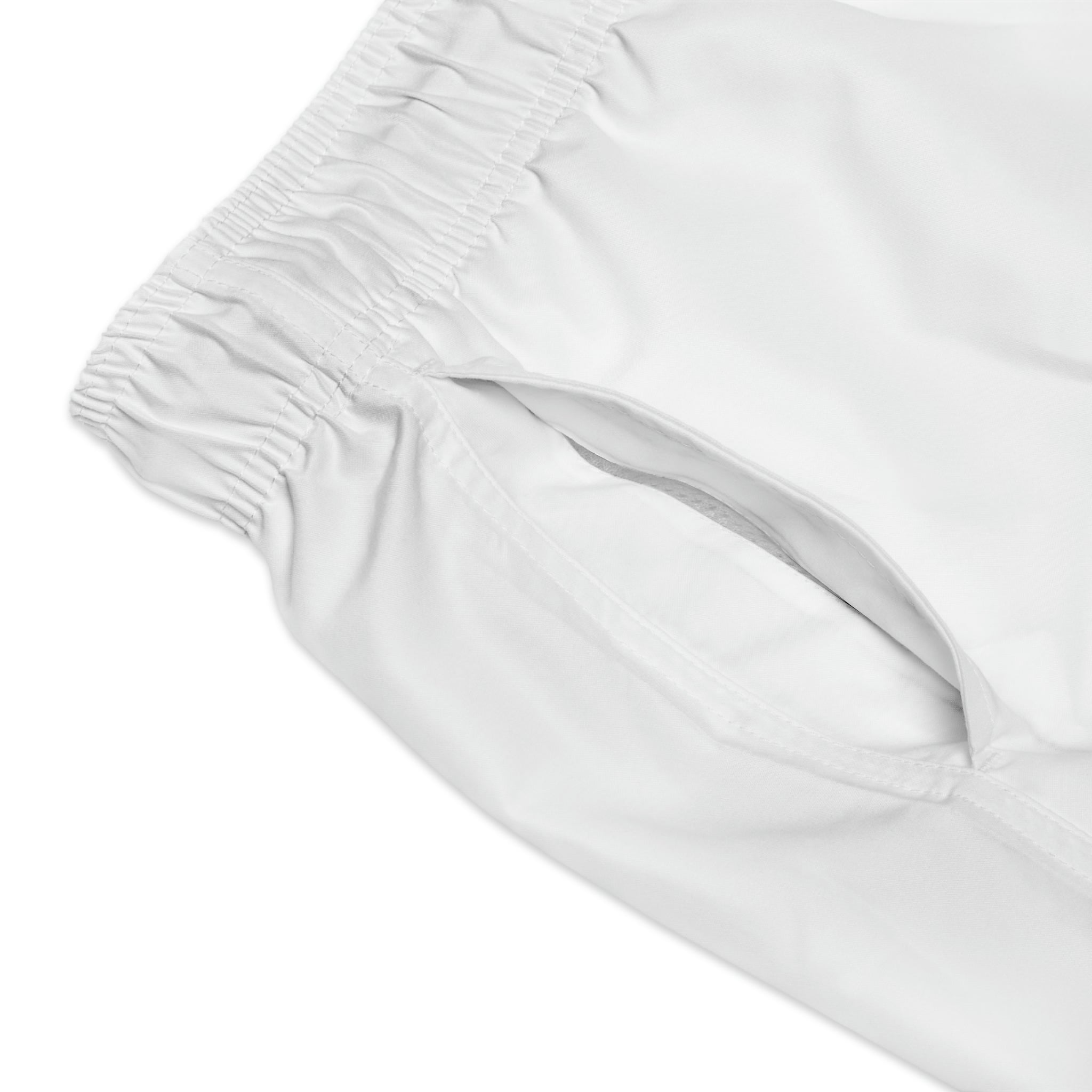White Swim Trunks