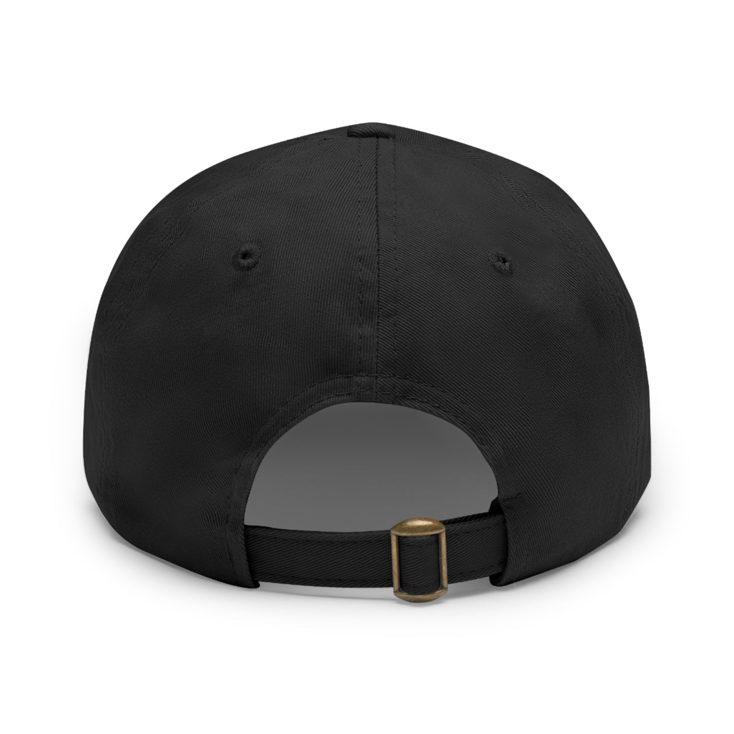 Pride Dad Hat with Leather Patch (Rectangle)