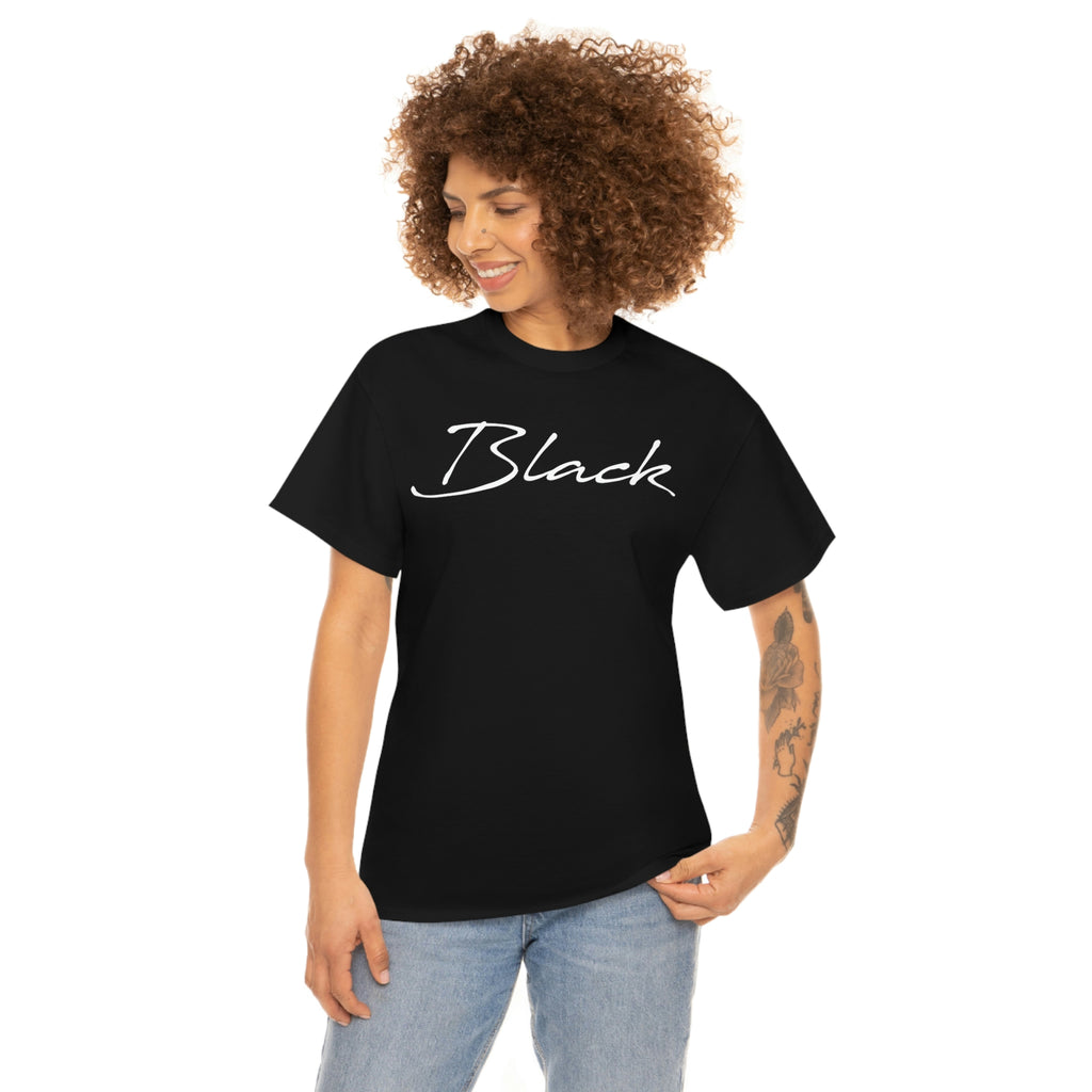 Unisex "Black Tee" (Heavy Cotton)