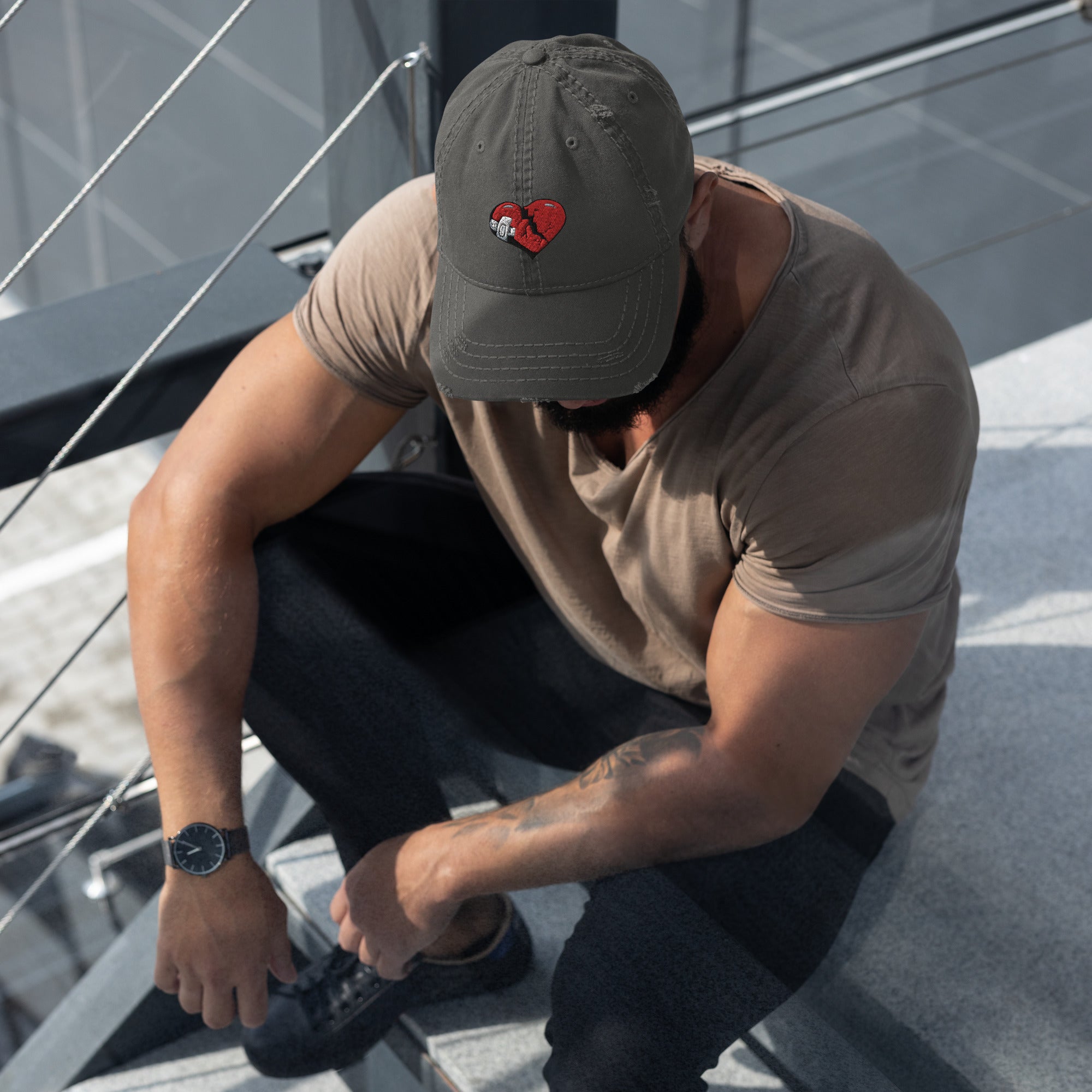 Hopstar Distressed Dad Hat