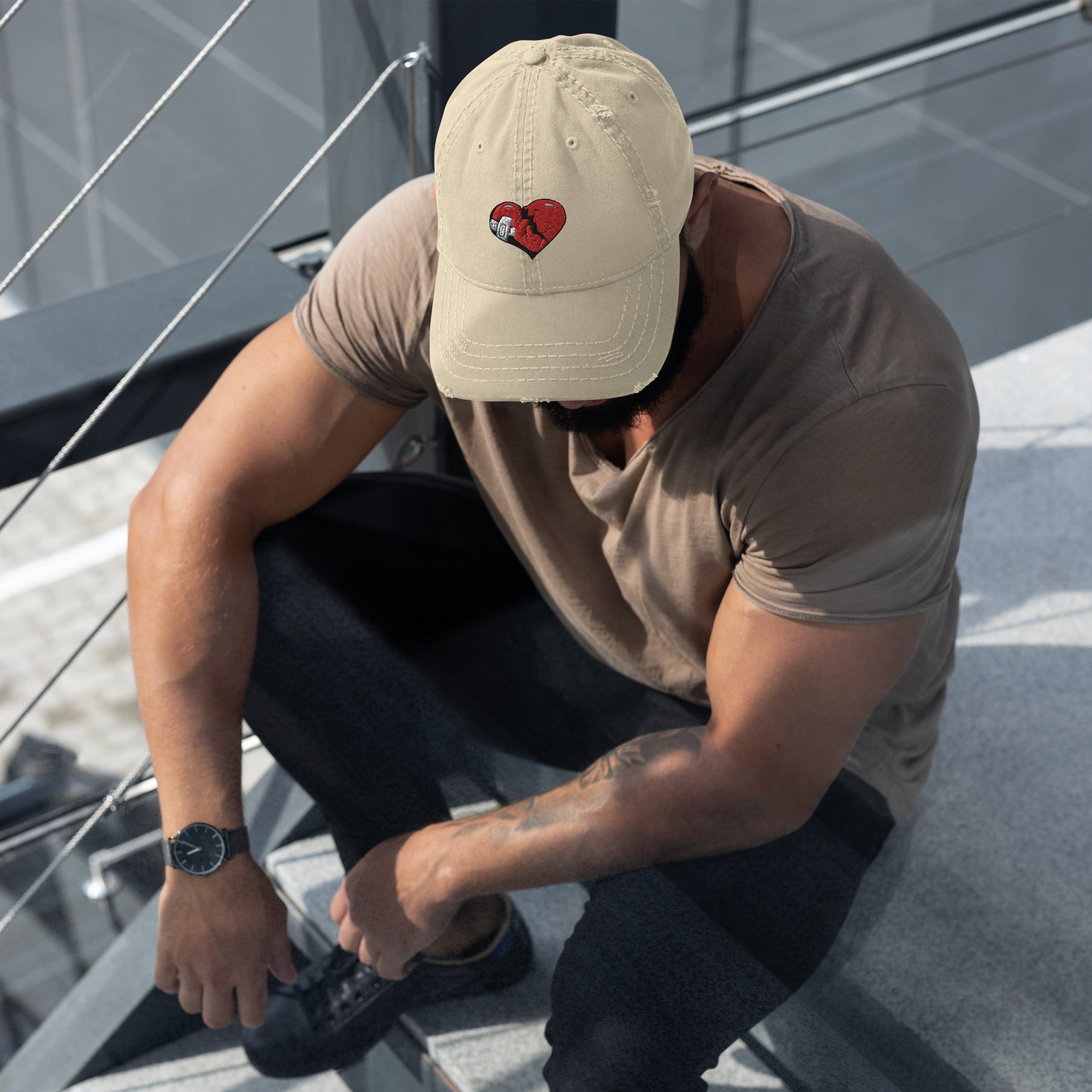 Hopstar Distressed Dad Hat