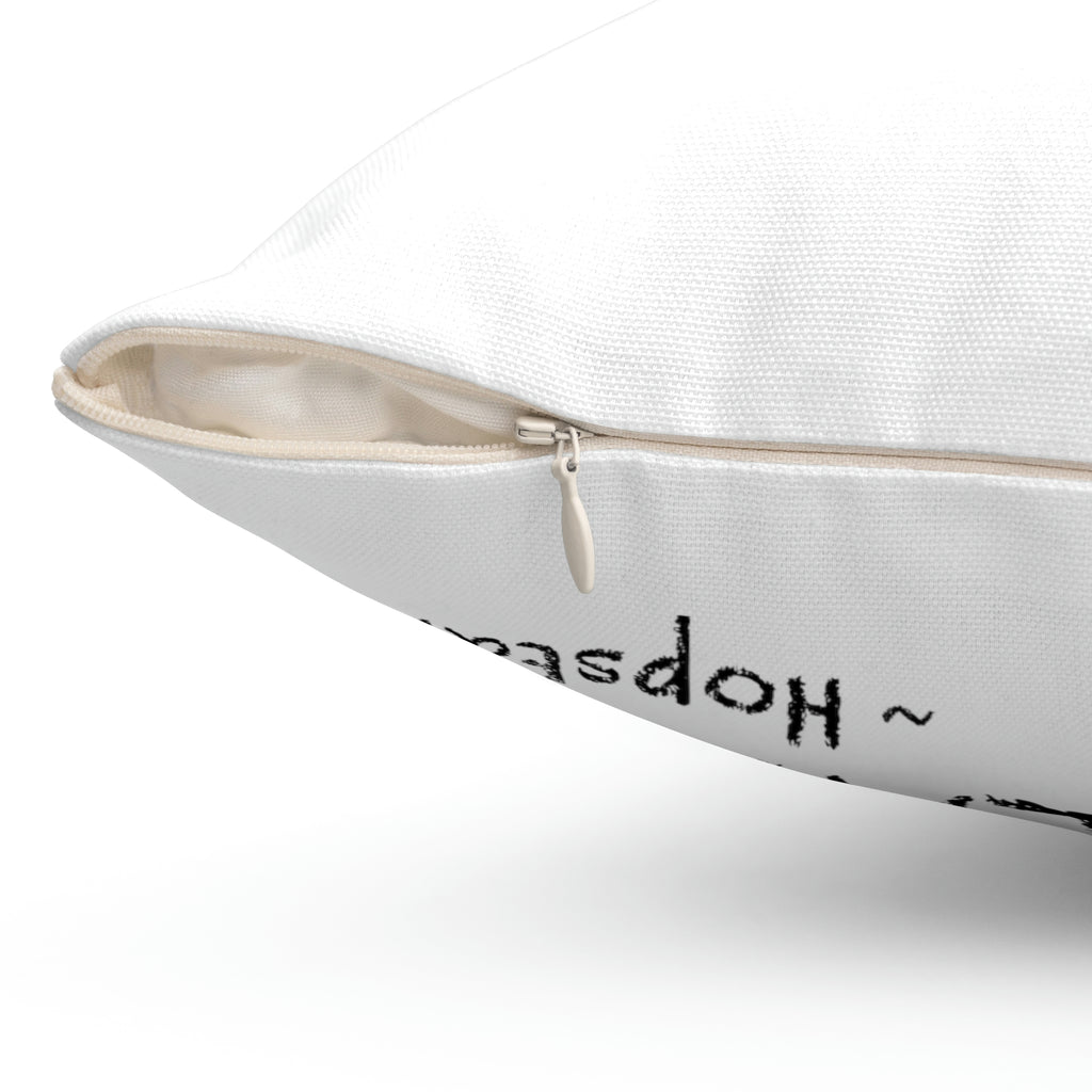 "Hopstar" Spun Polyester Square Pillow