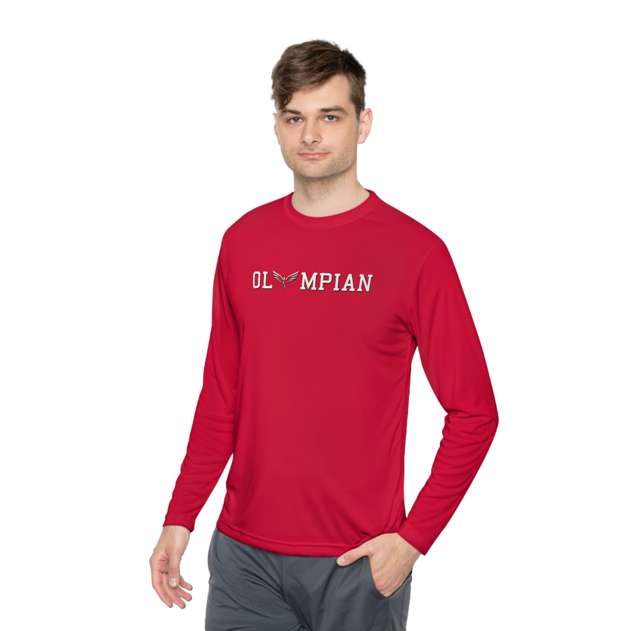 Olympian Long Sleeve College T-shirt