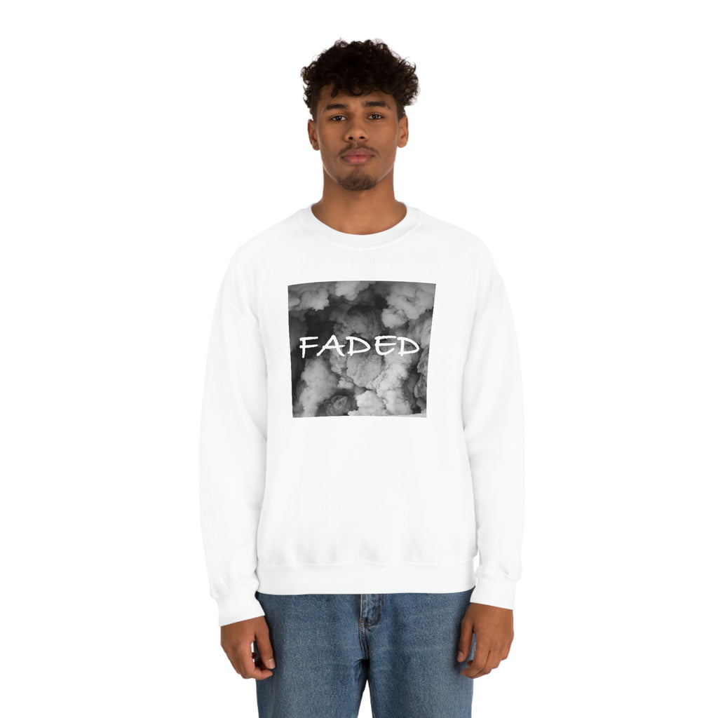 "Faded Gray" Unisex Crewneck Sweatshirt