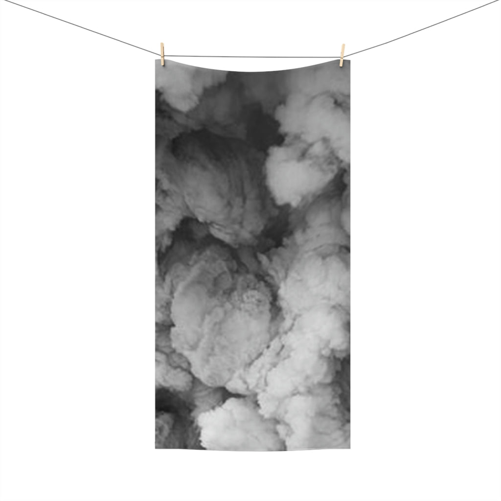 “Faded Gray” Beach Towel