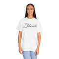 Black Unisex Garment-Dyed T-shirt