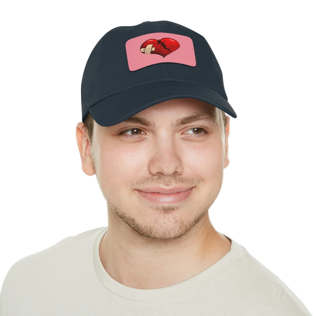 "Hopstar" Dad Hat with Leather Patch