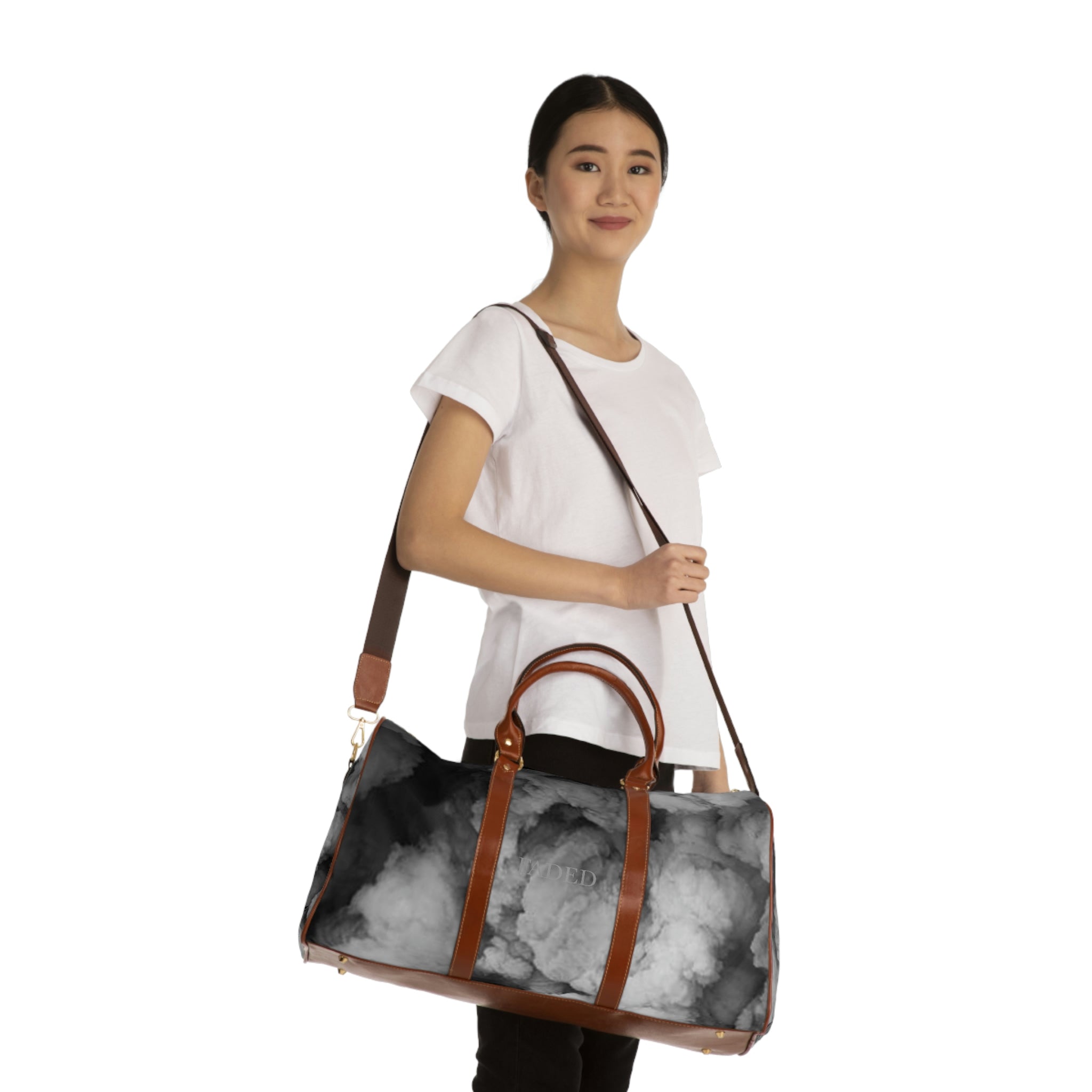 Olympian "Faded Gray" Luxury Lifestyle Travel Bag