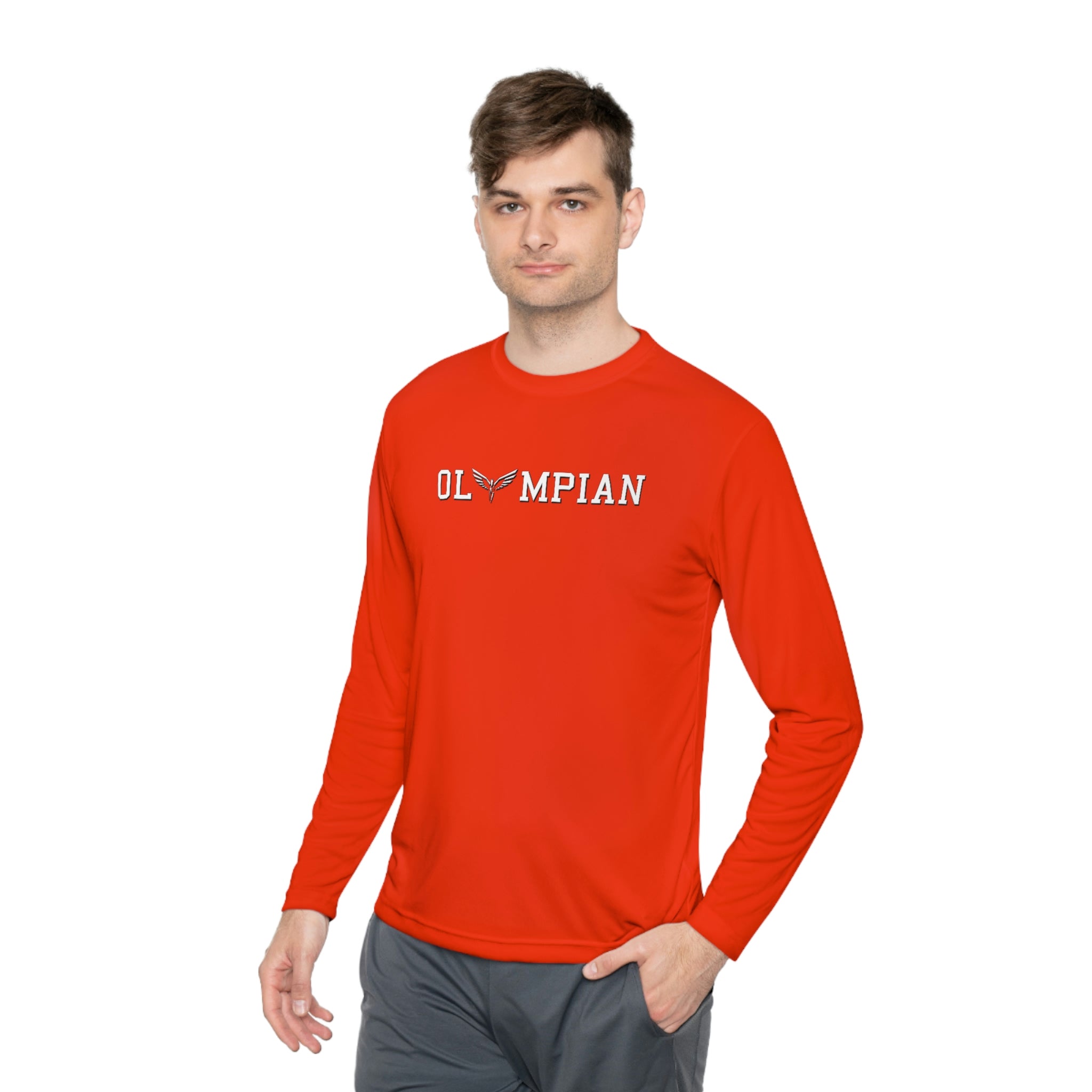 Olympian Long Sleeve College T-shirt