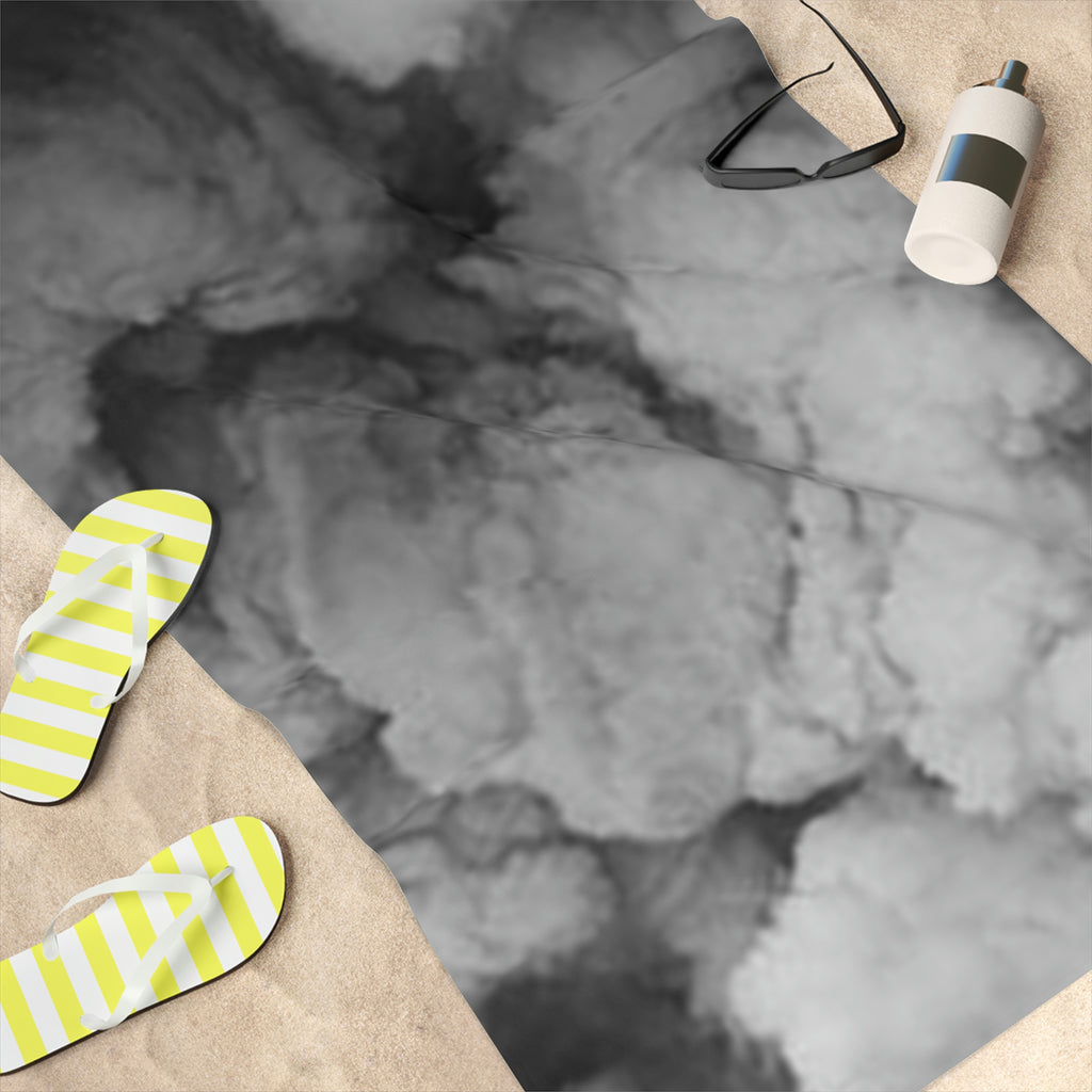 “Faded Gray” Beach Towel