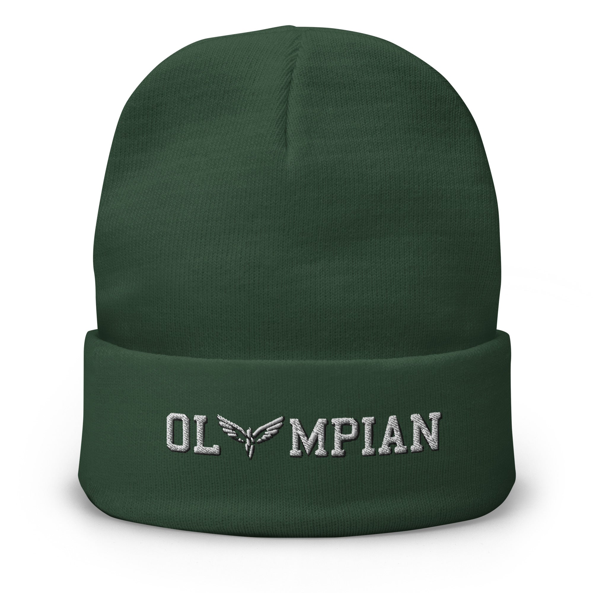Olympian Embroidered Beanie