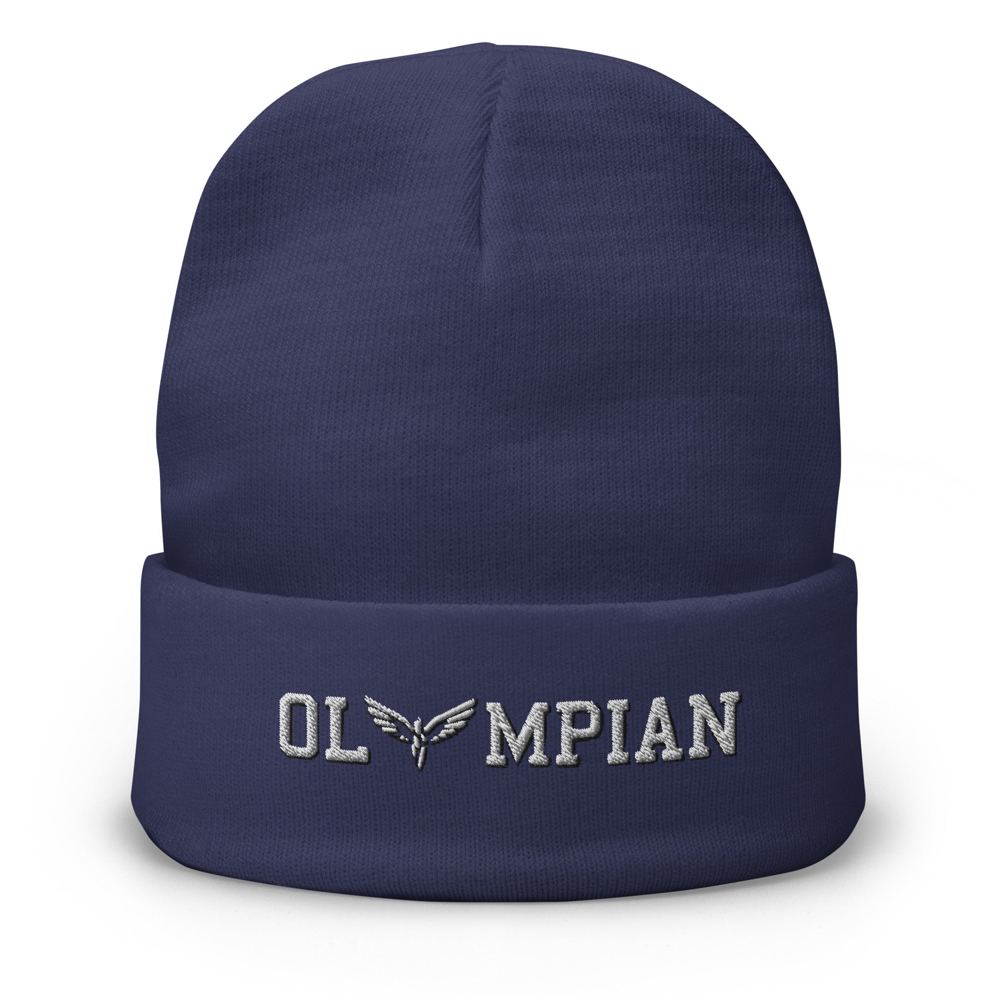 Olympian Embroidered Beanie