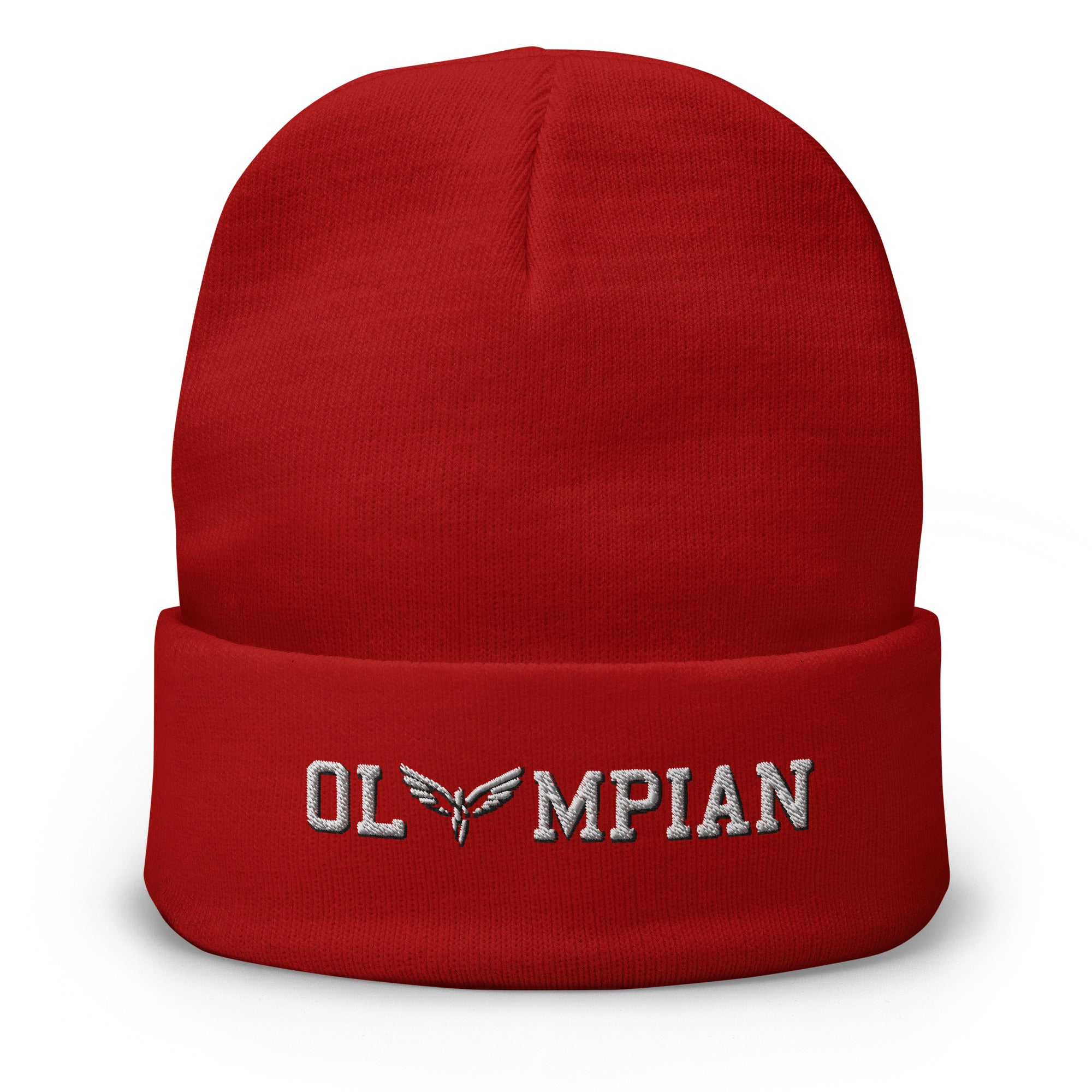 Olympian Embroidered Beanie